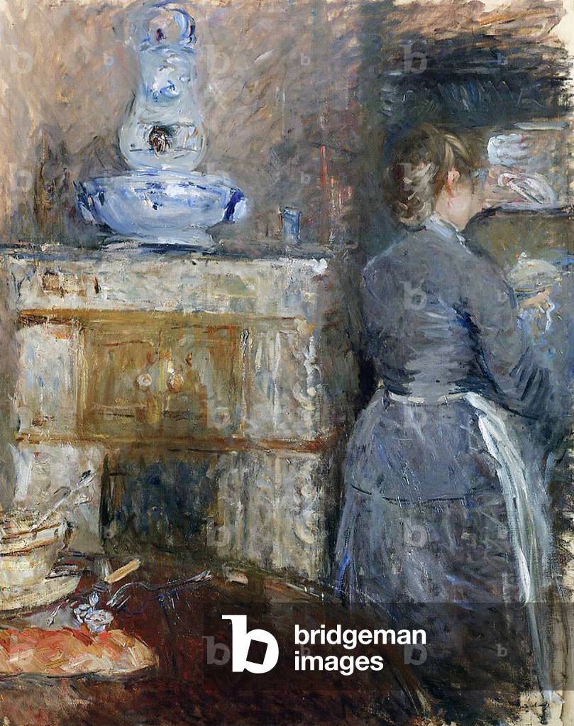 The Rouart's Dining Room, 1880 (öl auf leinwand)