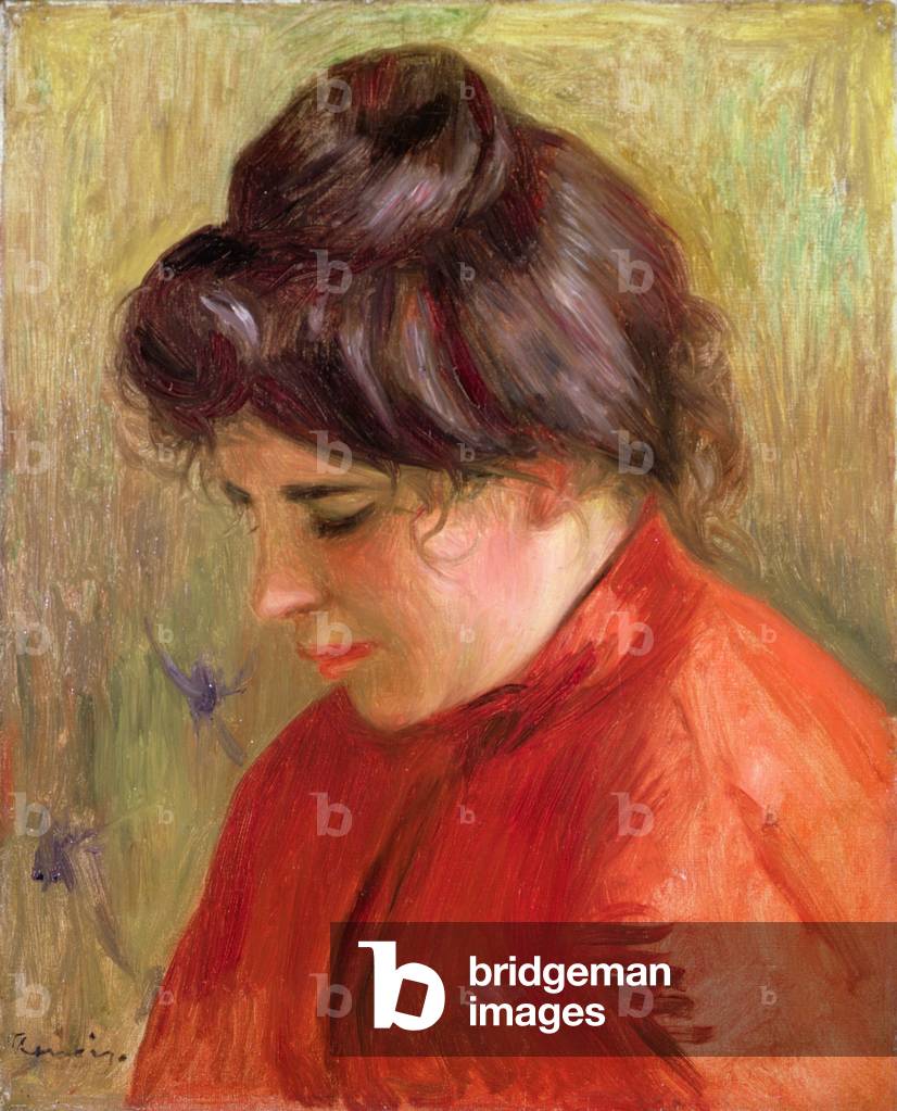 Bild von Gemälde "Gabrielle (Öl auf Leinwand)", 19. Jahrhundert von Pierre Auguste Renoir