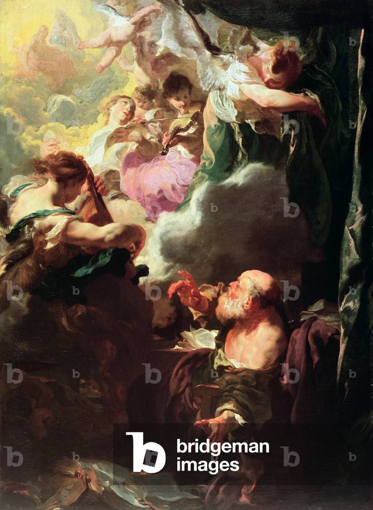 Die Ekstase des Heiligen Paulus, c.1628-29 (Öl auf Leinwand)