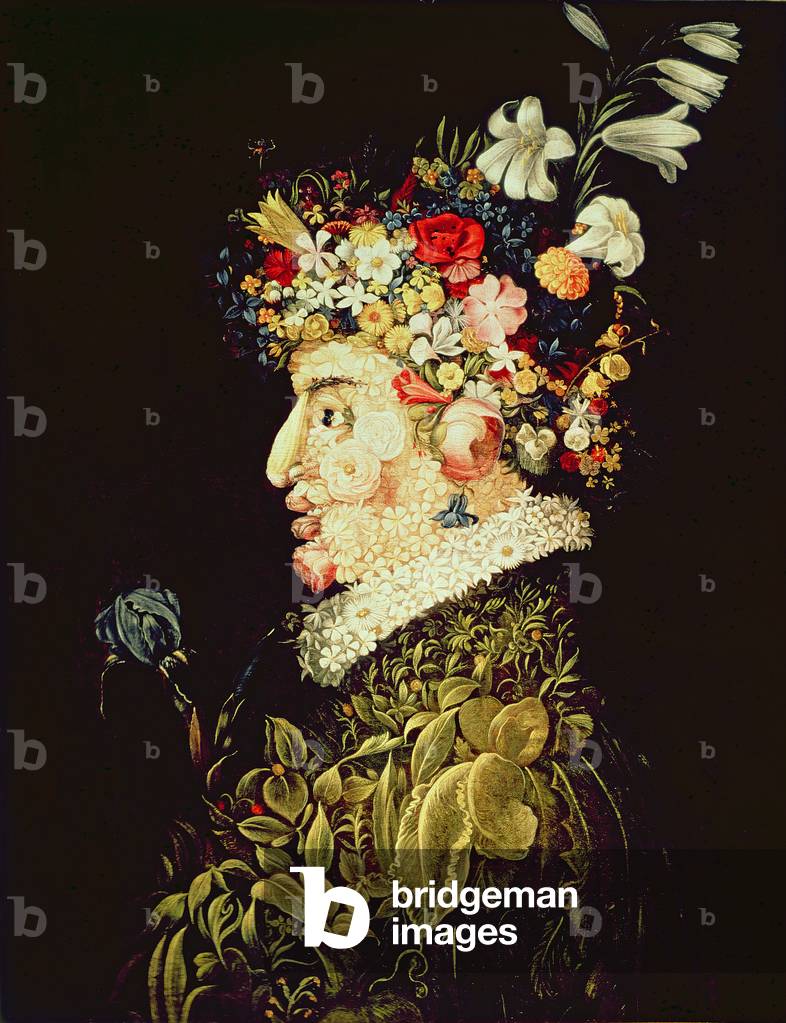 Spring (oil) 16th by Giuseppe Arcimboldo