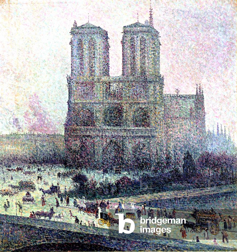 Notre-Dame, Paris, 1900-01 (öl auf leinwand)