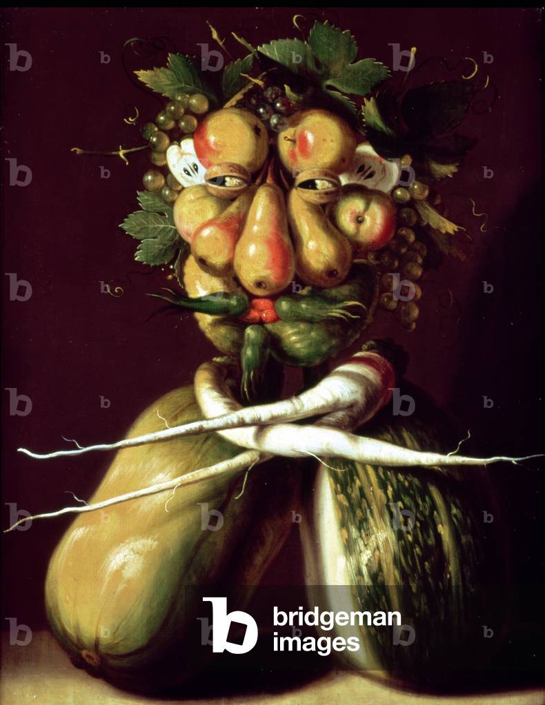 "Ritratto stravagante", 16th Secolo di Giuseppe Arcimboldo