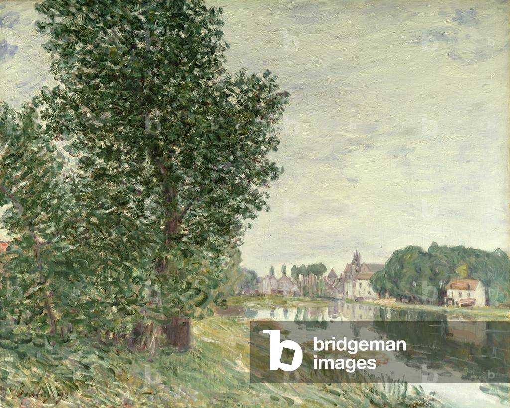 Moret-sur-Loing, 1892 (olio su tela)