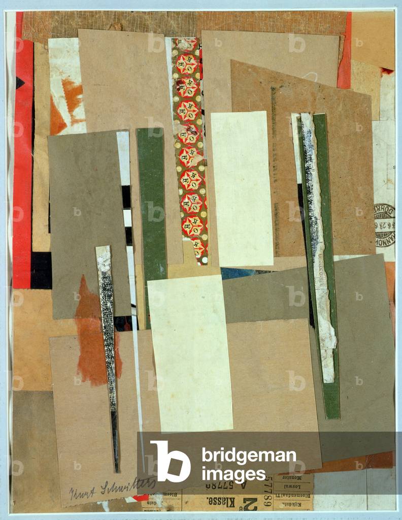 "Ferrovia", 1923 di Kurt Schwitters