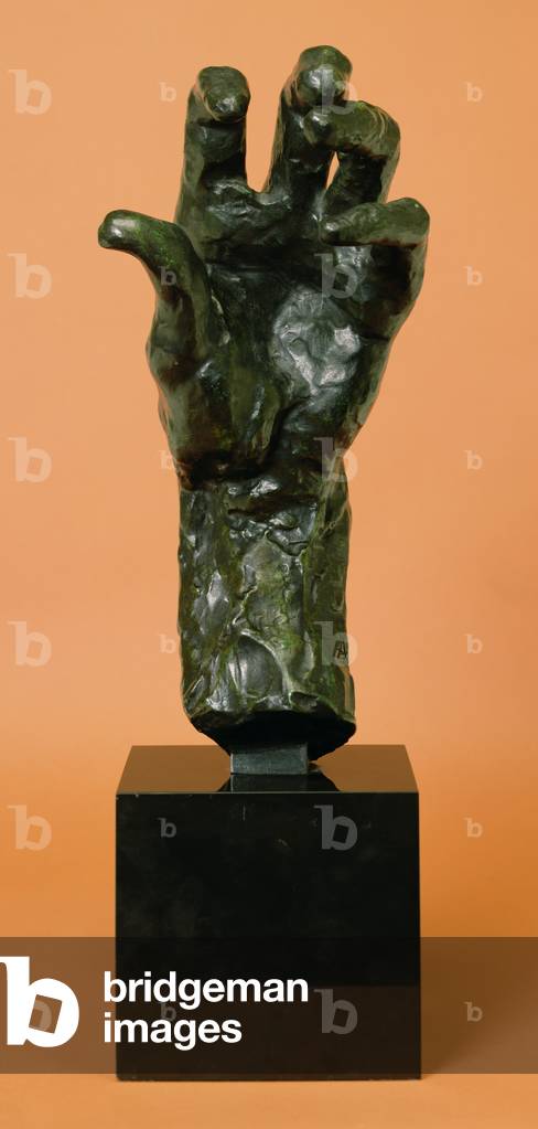 Large Left Hand (bronze) 20th by Auguste Rodin