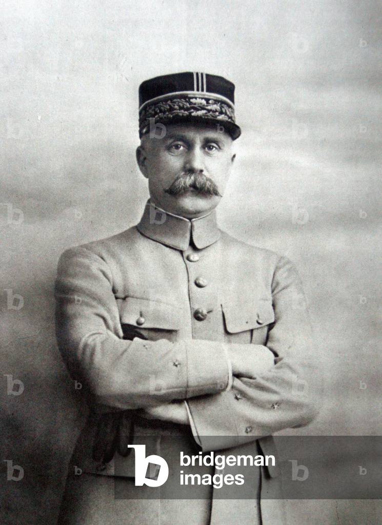 Il maresciallo Philippe Petain, 1917 (foto)