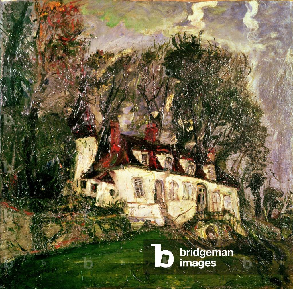 Immagine di Dipinto "La casa di Oiseme", 1934 di Chaim Soutine