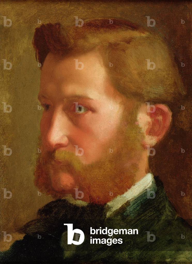 Ritratto di Paul Vapincon, 1868 circa (olio su pannello)