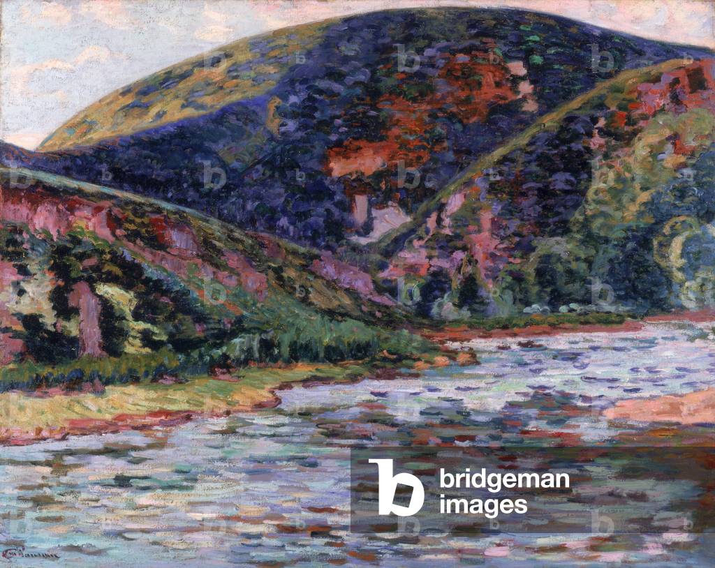 Die Creuse im Sommer, 1895 (Öl auf Leinwand)