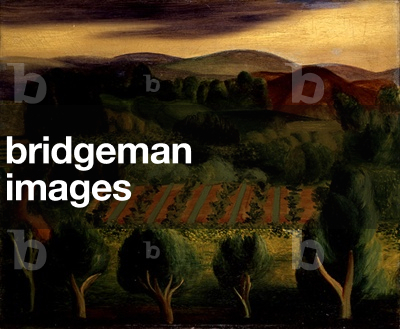 Paesaggio in Provenza, 1918 (olio su tela)