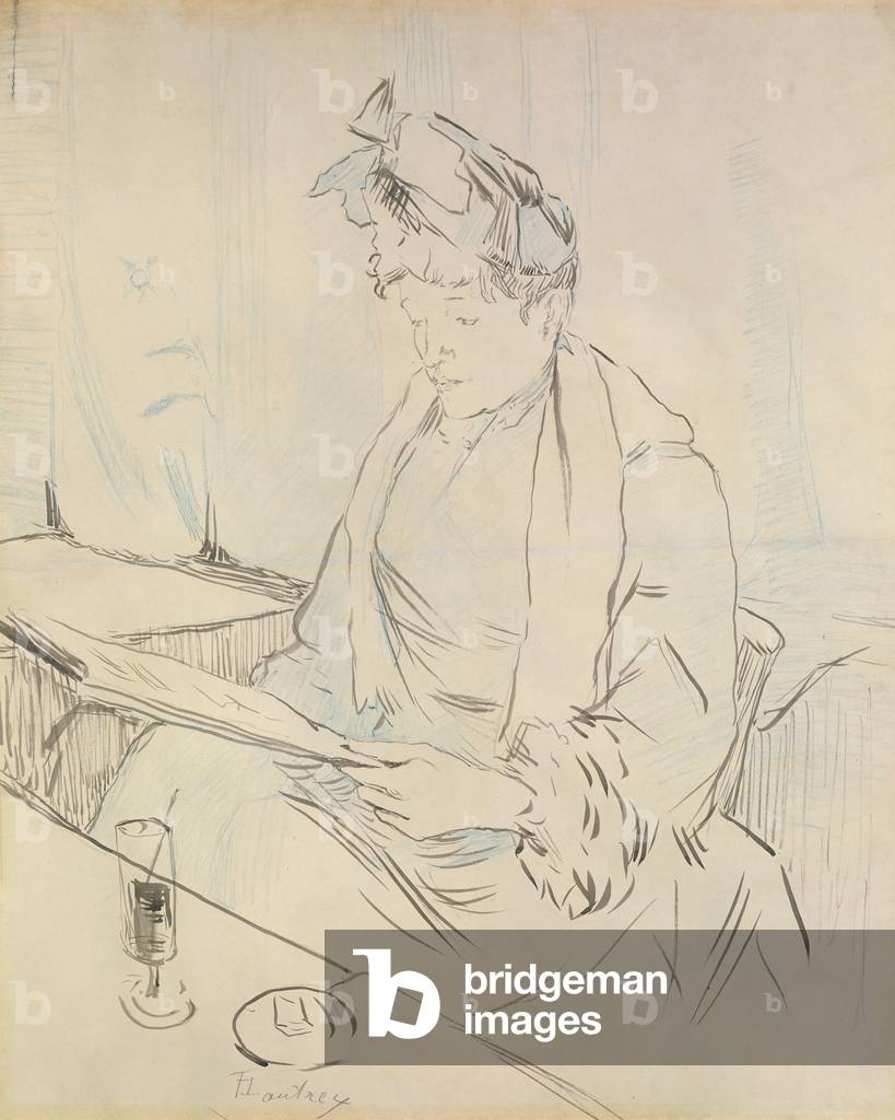 Al Caffè (matita e inchiostro su carta)