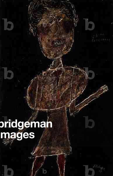 Edith Boissonnas 1947 by Jean Dubuffet