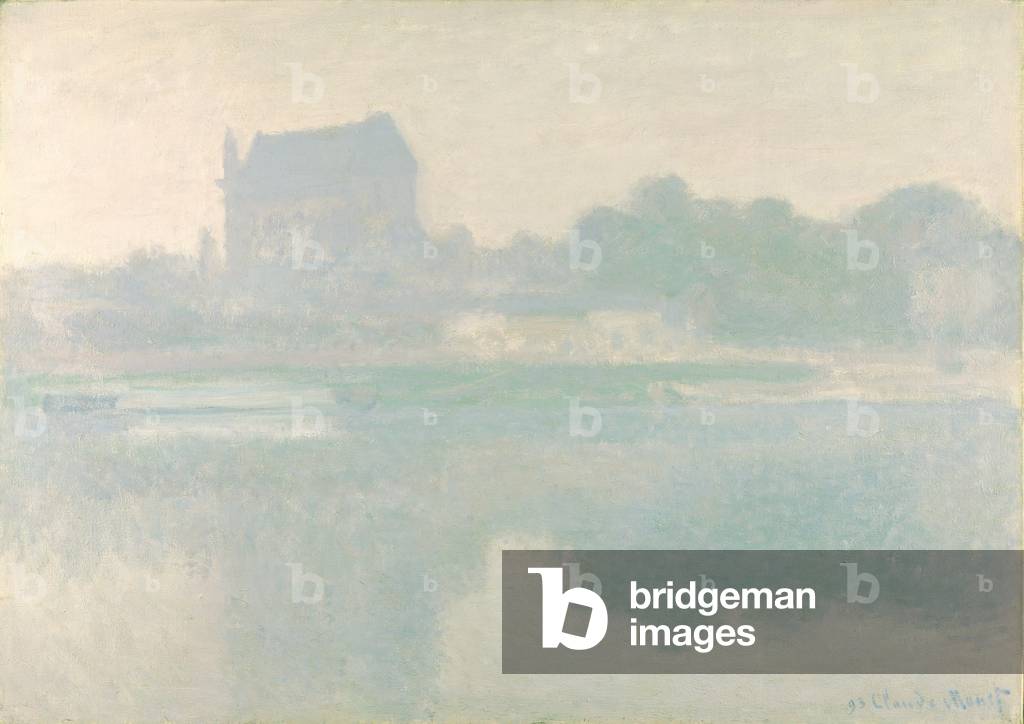 Image de Peinture représentant L'église de Vernon, 1894 par Claude Monet