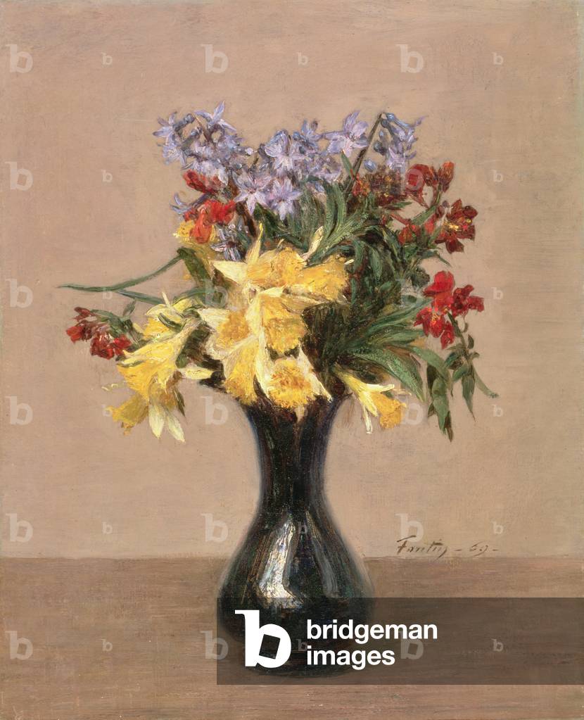 Spring Flowers, 1869 (oil on canvas)