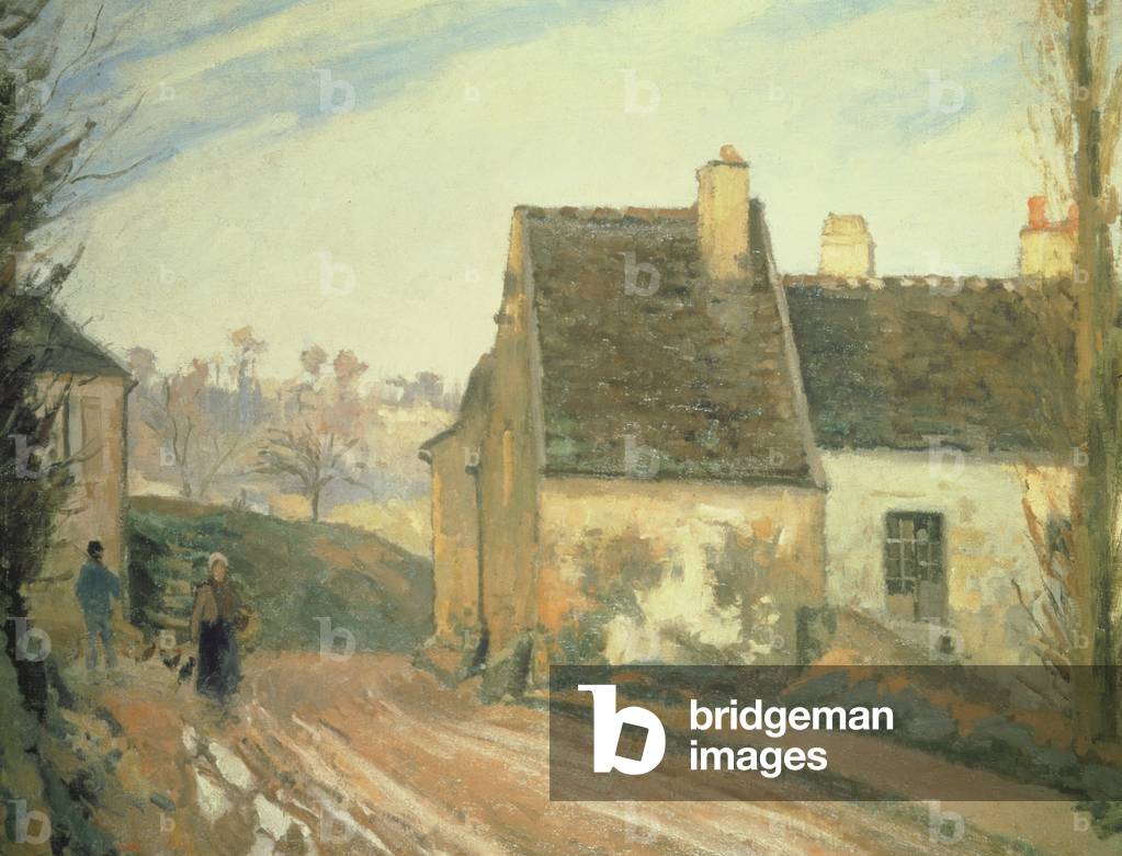 Il Tumbledown Cottage vicino a Osny, 1872