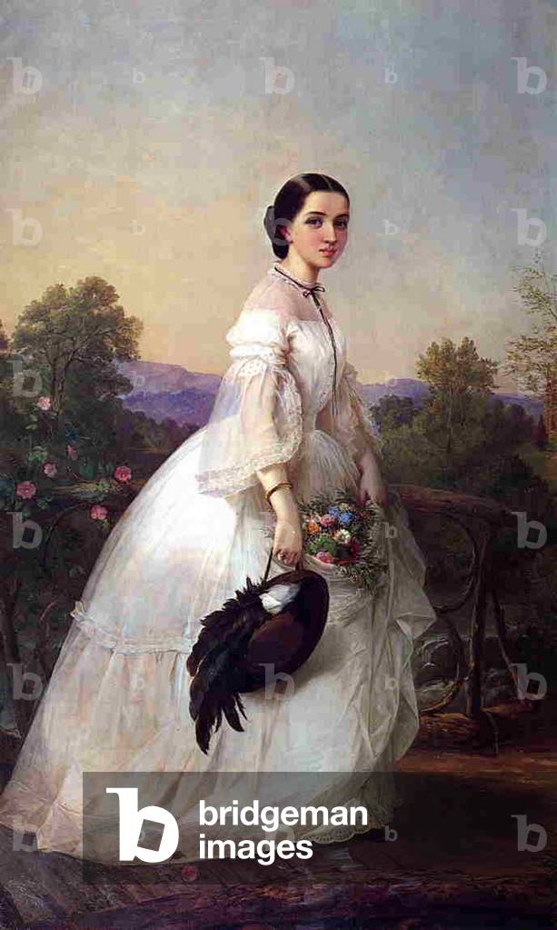 The Swedish Singer Jenny Lind, c.1852 (oil on canvas)