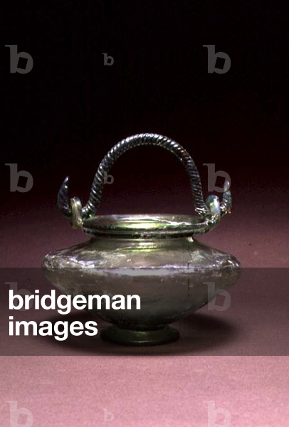 Vase, Roman, c.1st century AD (glass)