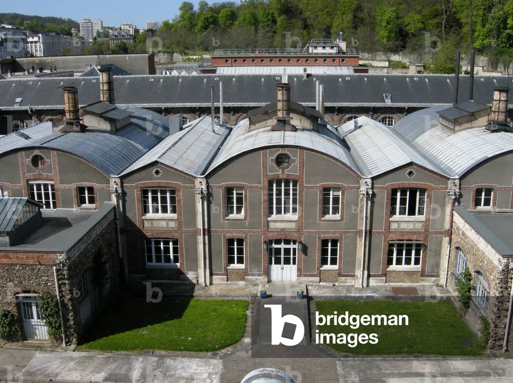 View of the Sevres workshops (photo)