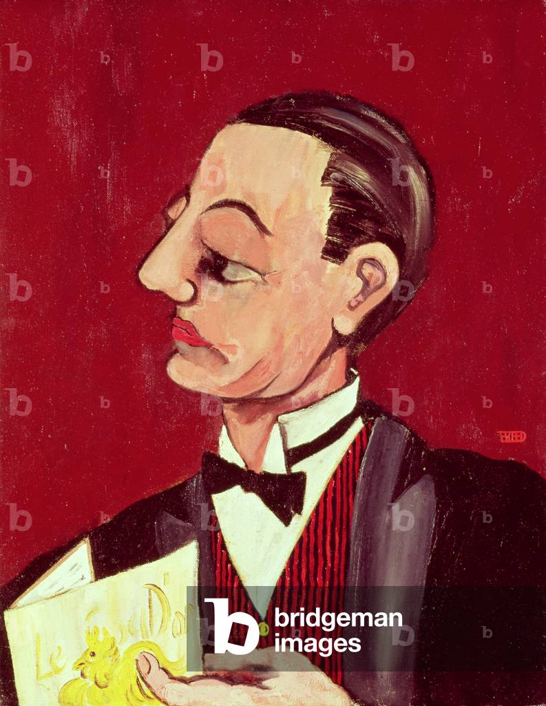 Maitre d', 1968 (oil on canvas)