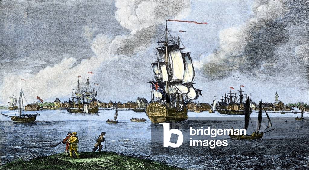 Stati Uniti, Stato della Carolina del Sud: Porto di Charleston, prima dell'indipendenza degli Stati Uniti. Inc