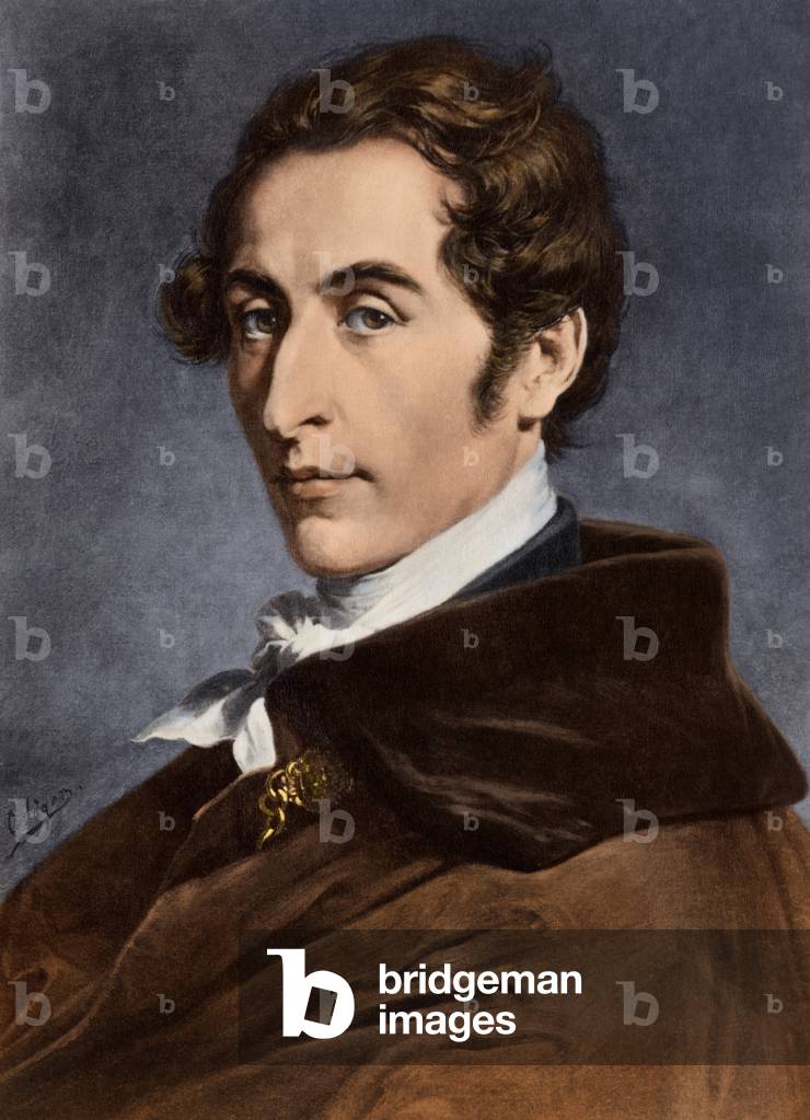 Portrait of Carl Maria von Weber (1786-1826) German composer, conductor and pianist.