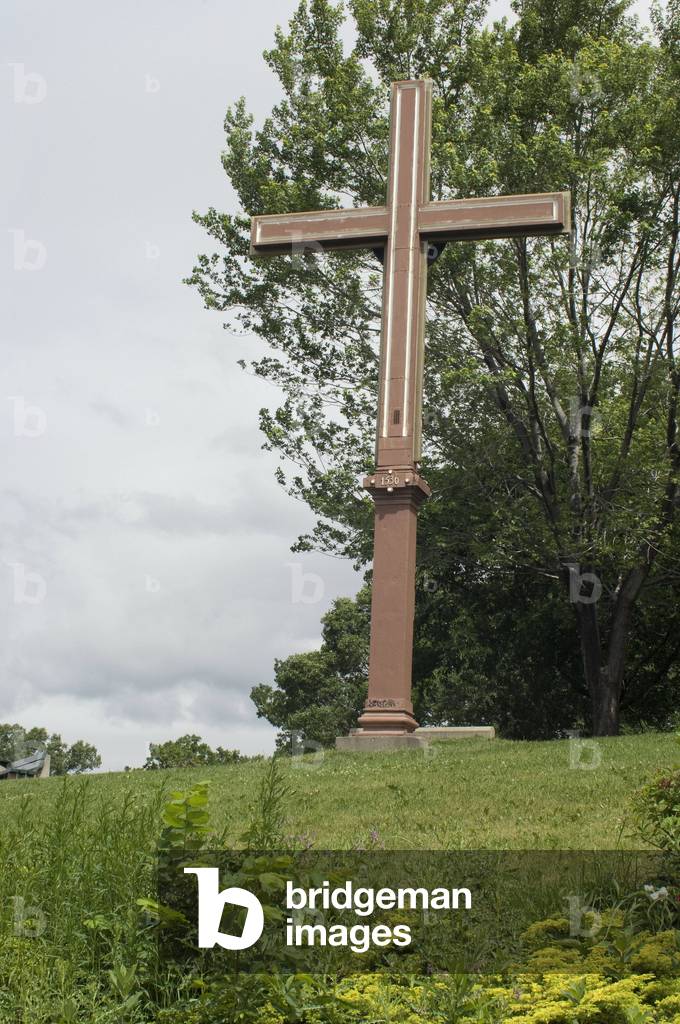 Replica of the Cross or Jacques Cartier from the Saint Lawrence River, Quebec, Canada