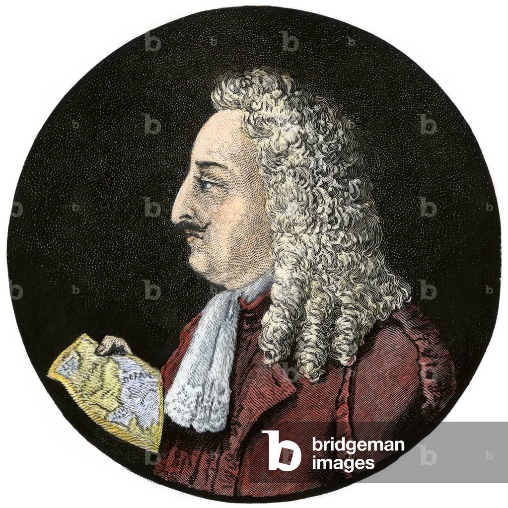 Portrait of Robert Cavelier de La Salle (1643 - 1687).
