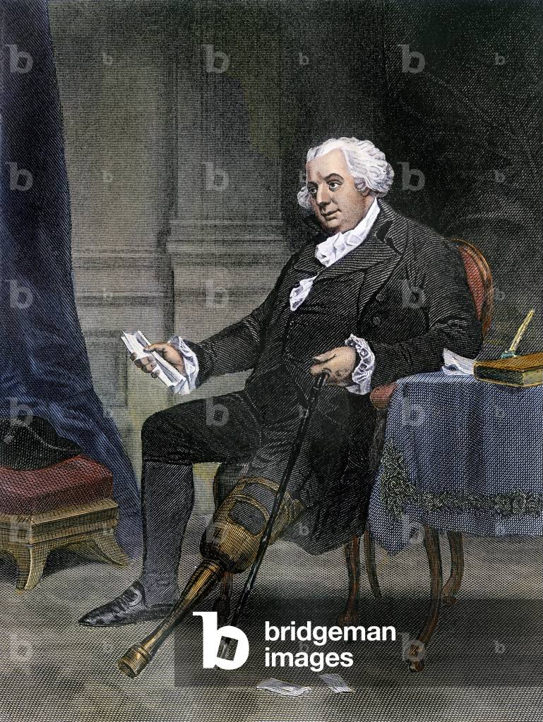 Portrait of Governor Morris (1752-1816), American politician.