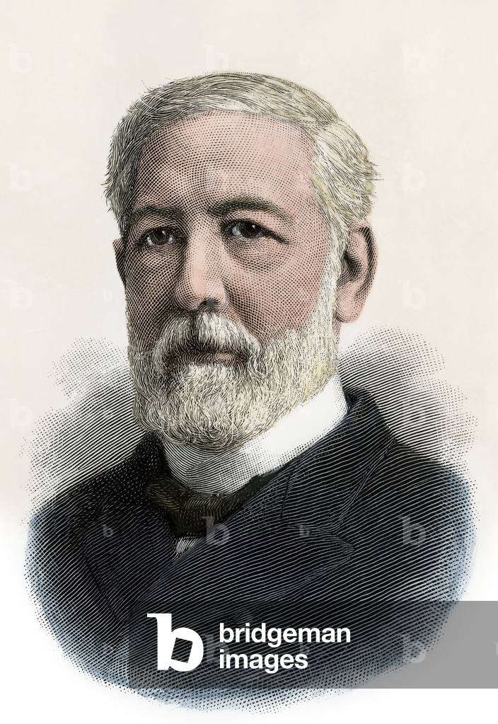 James G. Blaine, Secretary of State, 1880s.