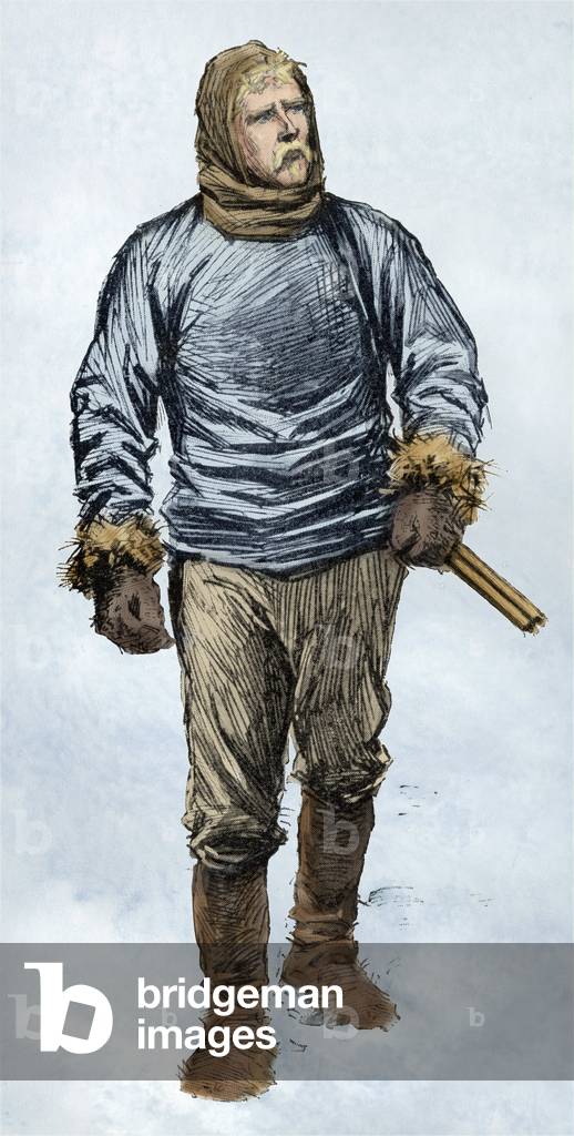 Fridtjof Nansen, Norwegian explorer, statesman, and Nobel Peace Prize winner.