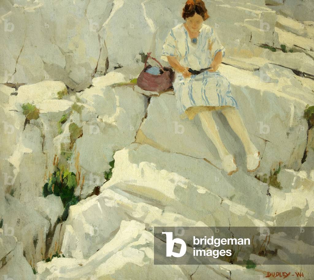 Butterfly on the Rocks, 1935 (oil on canvas)