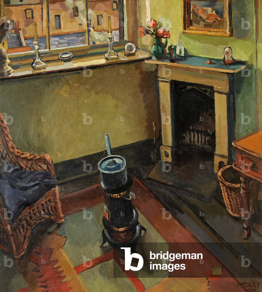 The Top Floor, 1929 (oil on canvas)