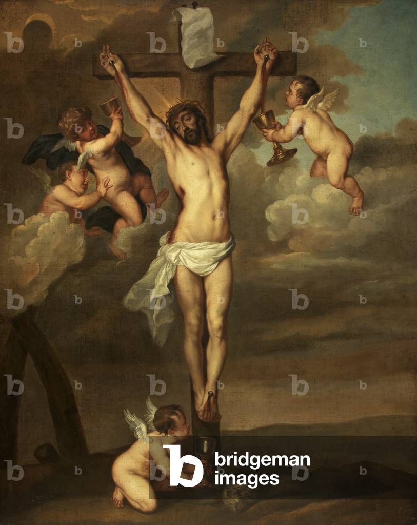 Crucifixion, 1645-50 (oil on canvas)