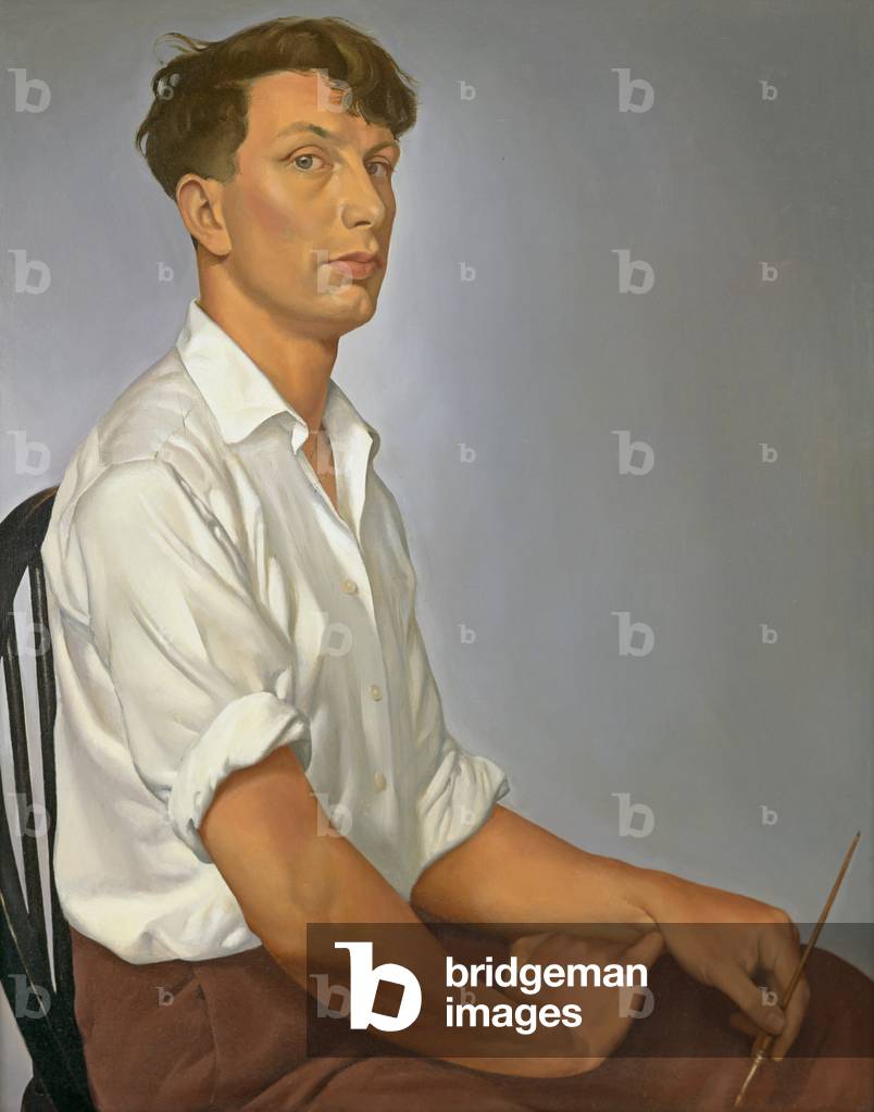 Self portrait (oil on canvas)