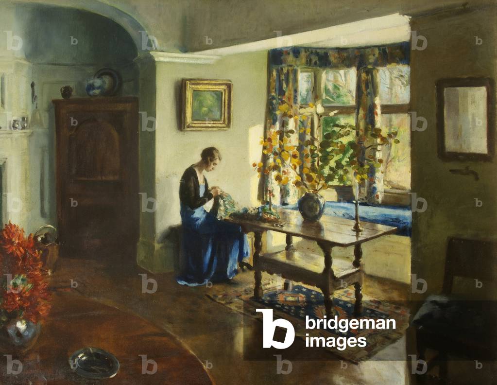 Autumn Sunshine, 1932 (oil on canvas)