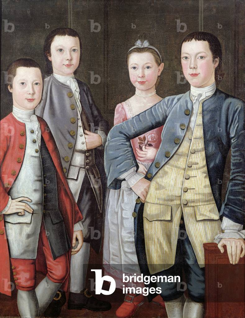 The Rapalje Children, 1768 (oil on canvas)