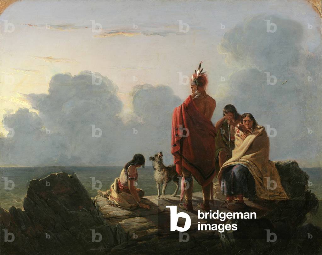 The Last of the Race, 1847 (oil on canvas)