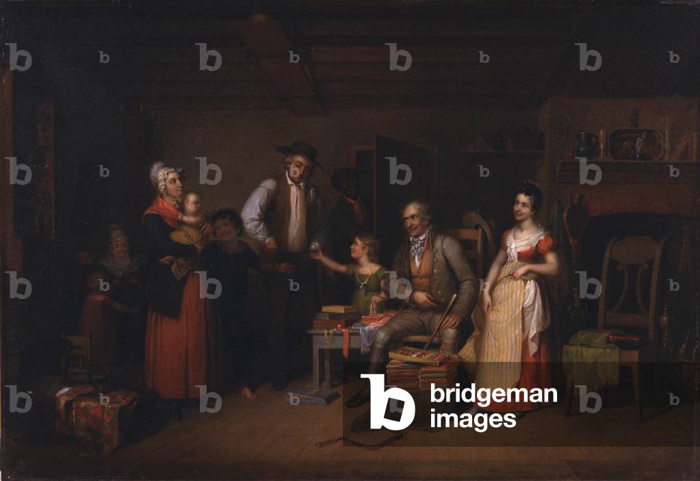 Il Pedlar che mostra le sue merci, 1836 (olio su tela)