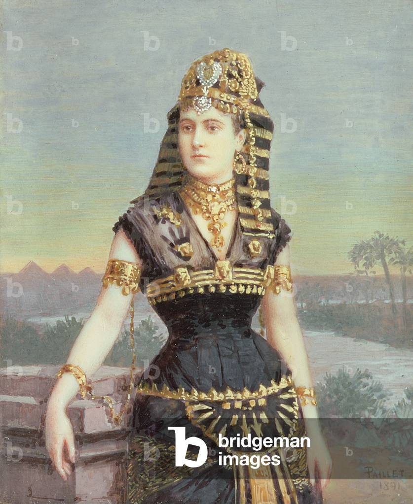 Bild von Gemälde "Lady Paget (Frau Arthur Henry Paget) 1891 (öl auf leinwand)", 1891 von Fernand Paillet