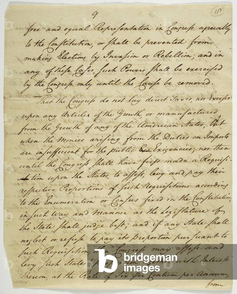 The Bill of Rights, copy signed at Federal Hall, 1789 (ink on paper)