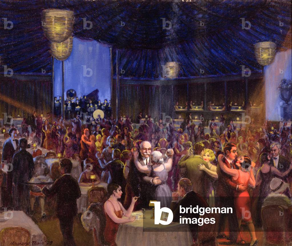 Bild von Gemälde "'Palais d'Or'", 1928 von Howard A. Thain