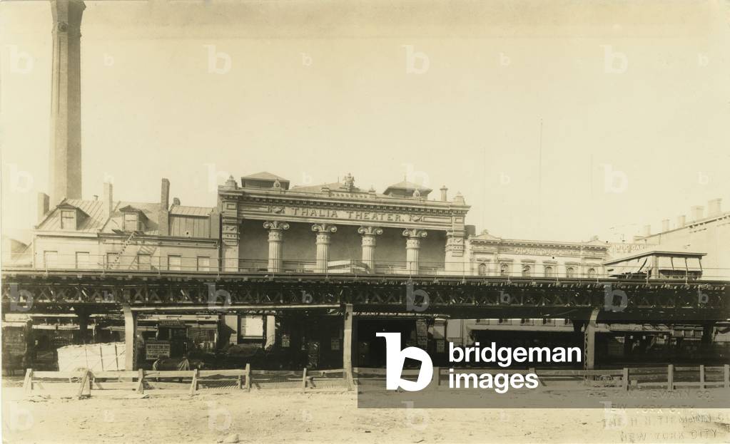 Thalia Theater, prior to its destruction in 1929, c.1908 (b/w photo)