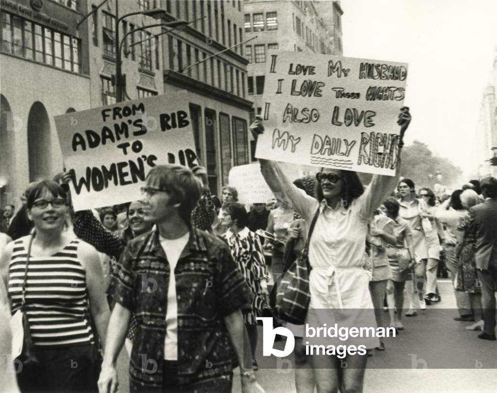 'From Adam's Rib to Women's Lib, 26th August, 1970 (b/w photo)