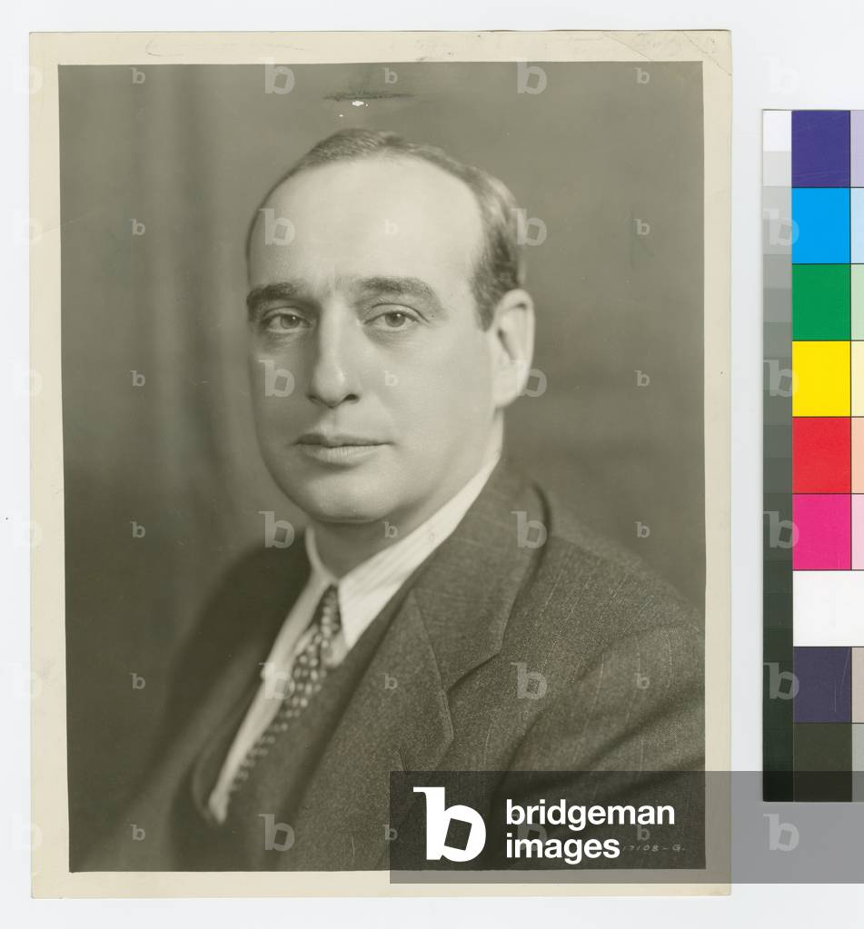 Robert Moses, 20th century (b/w photo)