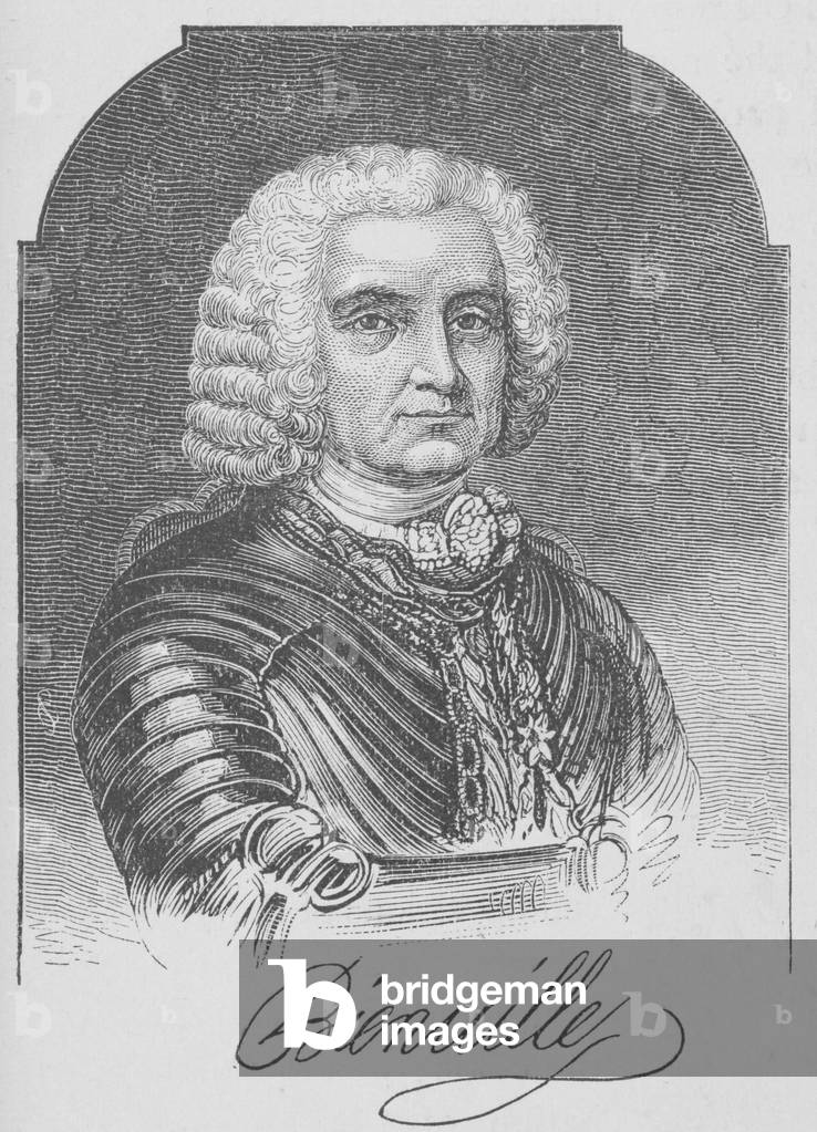 Image of Bienville, the founder of New Orleans, from 'The Great South