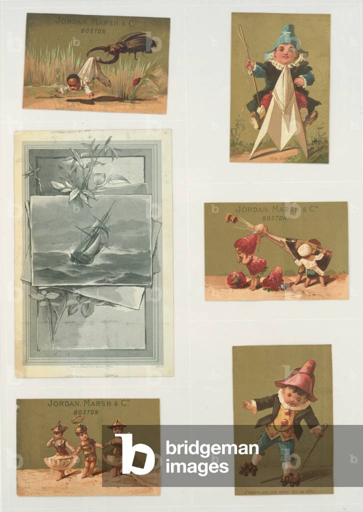 Trade Cards, c.1876 (colour litho)