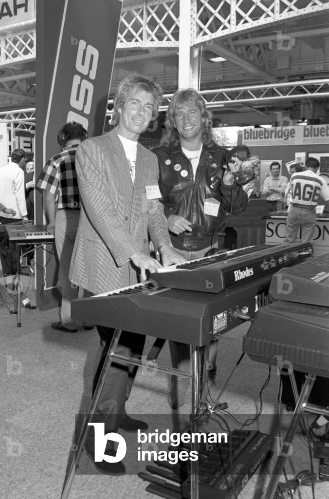 Andy Bown and  Rick Parfitt OBE
