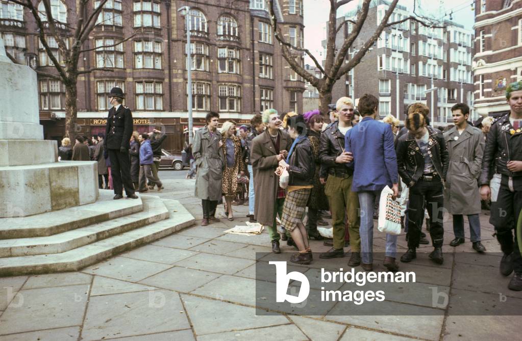 Punks in Sloane Square