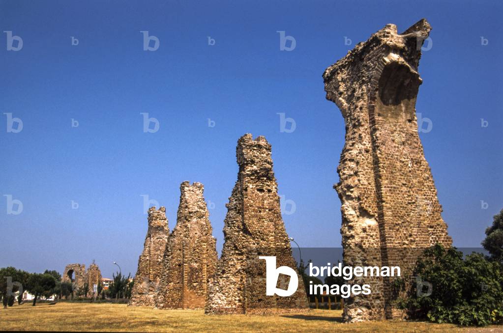 Remains of Roman aqueduct