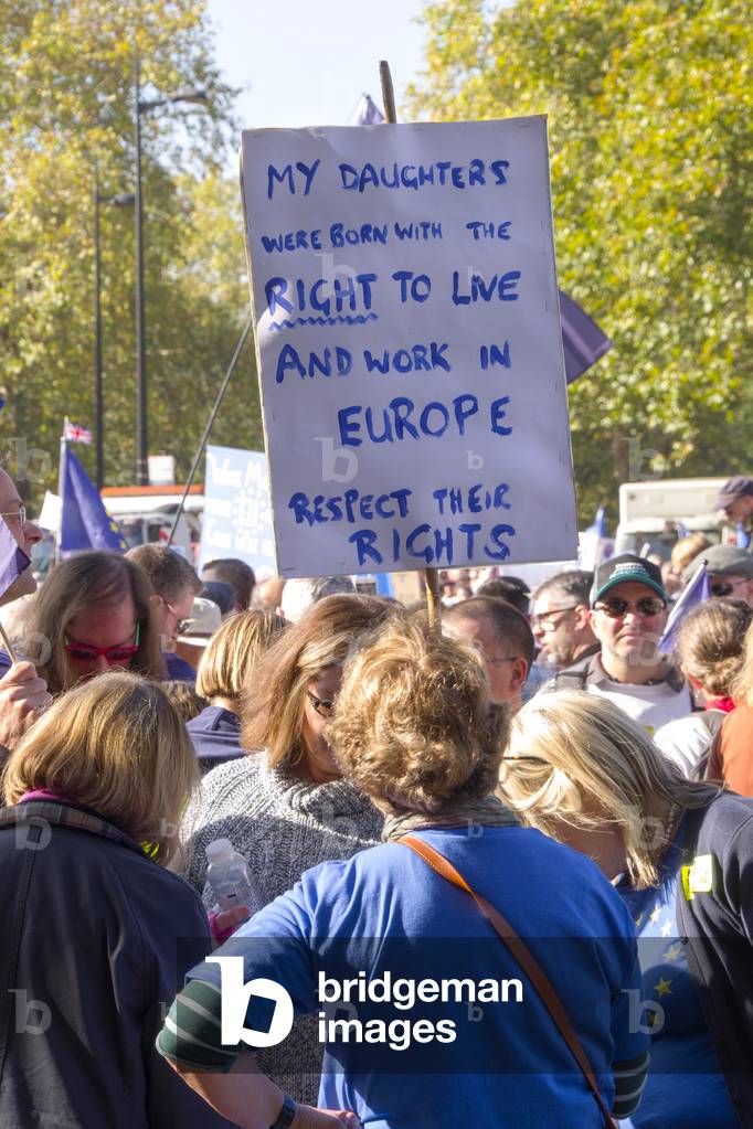 People's Vote march, London, 20/10/2018 (photo)